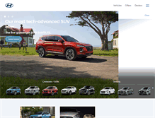 Tablet Screenshot of m.hyundaiusa.com